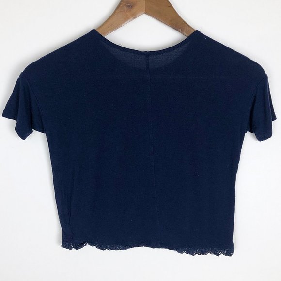 $5 CLEARANCE! Justice Dreamer Lace-Trim Short-Sleeve Tee - Picture 5 of 8